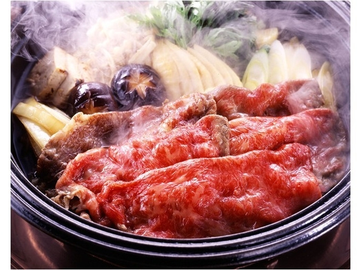 ◆美山EISA◆　夕食：グルメすき焼き【朝食食材付き】